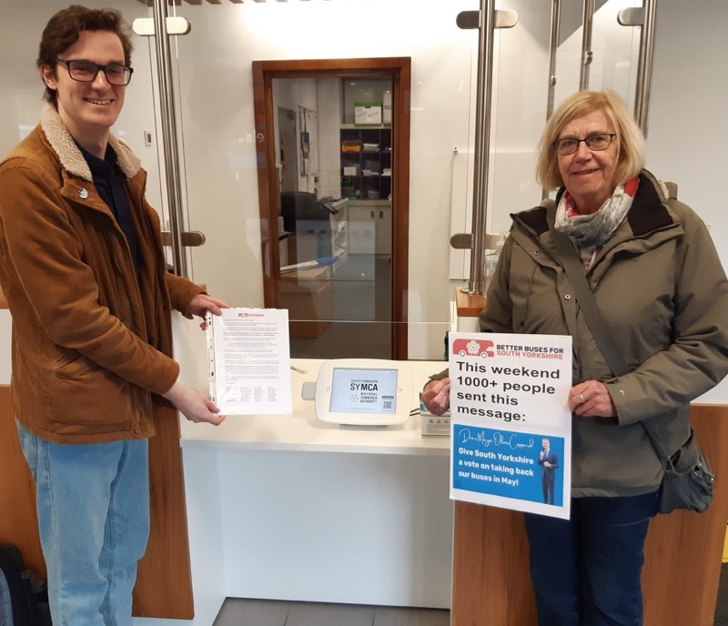 Other image for Bus petition handed in amid fresh franchising calls